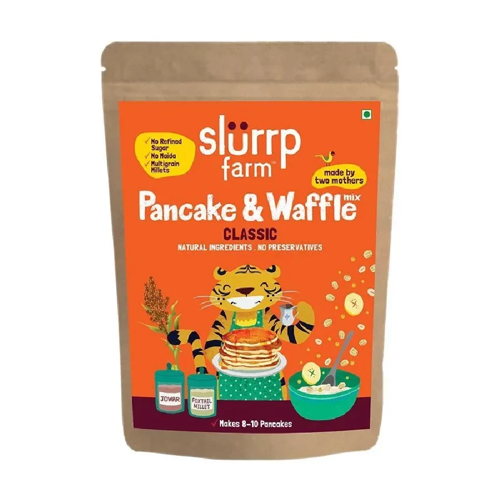 Slurrp Farm Millet Pancake & Waffle Mix - Classic & Supergrains, 3x150 g-2.webp